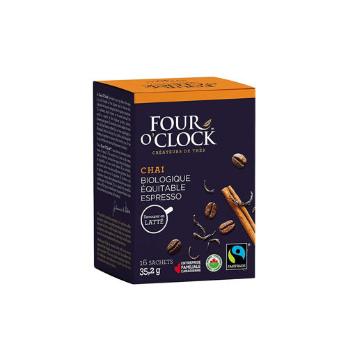Picture of CHAI LATTE ESPRESSO TEA BAGS 16 BAGS