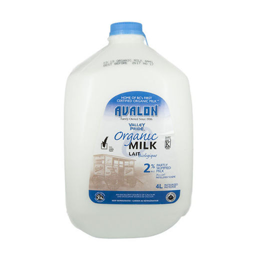 Picture of Organic 2% Milk - Avalon
