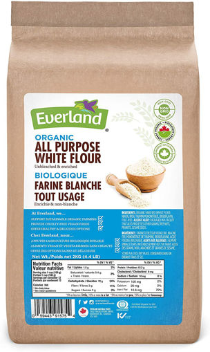 Picture of WHITE FLOUR, UNBLEACHED WHITE 2 KG