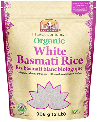 Picture of BASMATI RICE, WHITE TAJ MAHAL 908 G