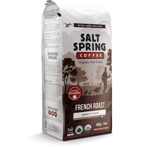 Picture of FRENCH ROAST DARK COFFEE, WHOLE BEAN (FT) 400 G