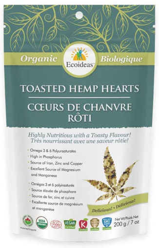 Picture of TOASTED HEMP HEARTS 200 G
