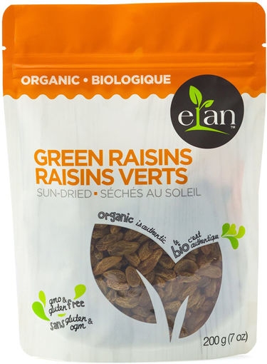 Picture of SUN-DRIED GREEN RAISINS 200 G