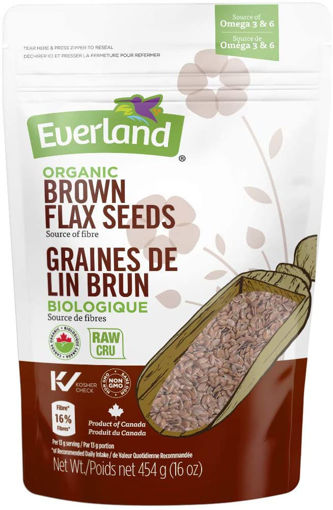 Picture of FLAX SEEDS BROWN 454 G