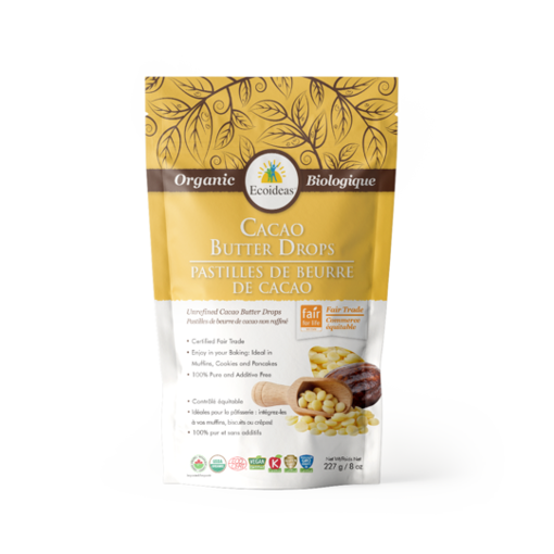 Picture of FAIR TRADE CACAO BUTTER DROPS 227 G