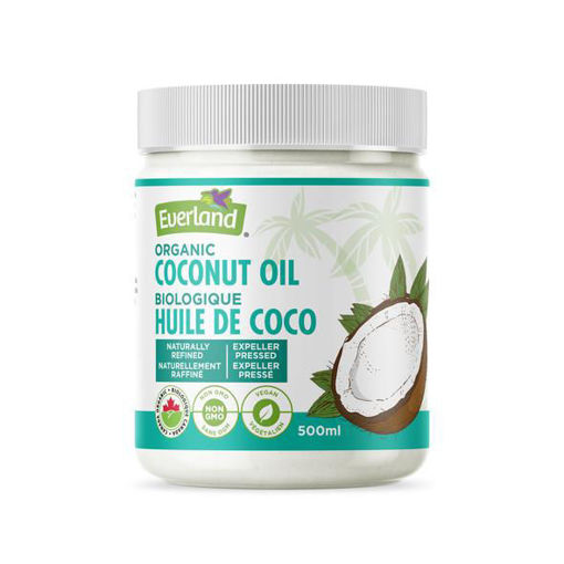 Picture of COCONUT OIL 500 ML BLACK JAR SMALL
