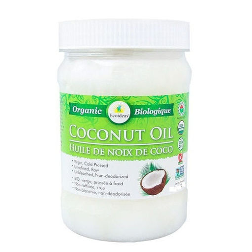Picture of ECOIDEAS® RAWCOCONUT OIL 15OZ 445 ML