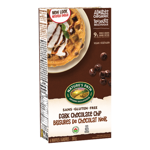 Picture of DARK CHOCOLATE CHIP WAFFLES (FROZEN) 210 G