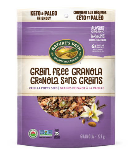 Picture of GRAIN FREE GRANOLA-VANILLA POPPYSEED