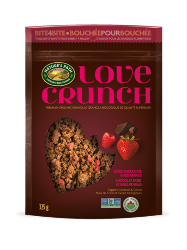 Picture of LOVE CRUNCH GRANOLA - DARK CHOCOLATE 325 G