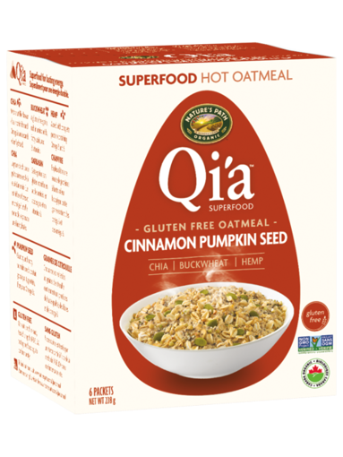 Picture of QIA HOT CEREAL-CINNAMON PUMPKIN SEED