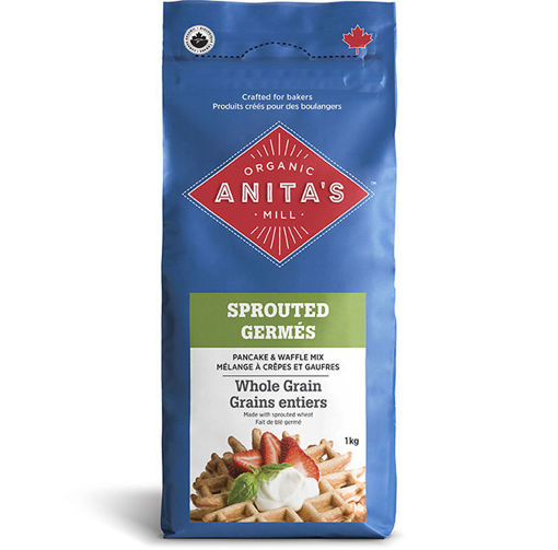 Picture of SPROUTED WHOLE WHEAT PANCAKE & WAFFLE MIX 1 KG