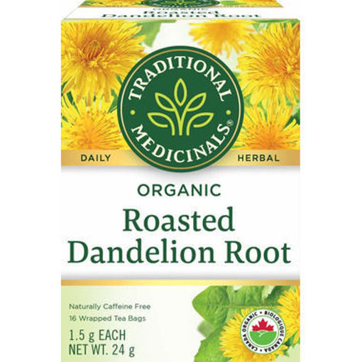 Picture of Roasted Dandelion Root, Organic 16 Bags