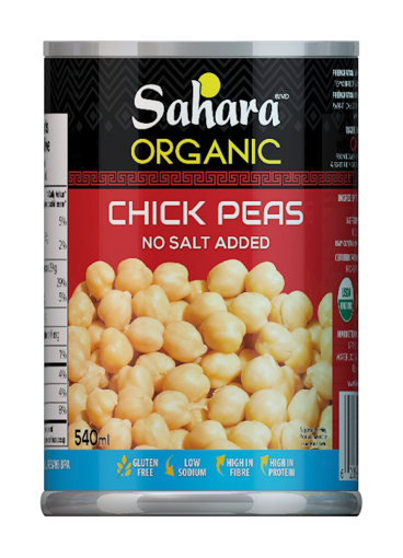 Picture of CHICKPEAS - NO SALT 540 ML