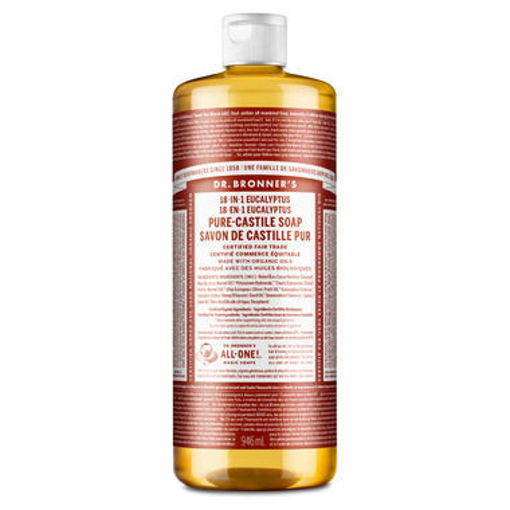 Picture of PURE CASTILE LIQUID SOAP EUCALYPTUS 946ML