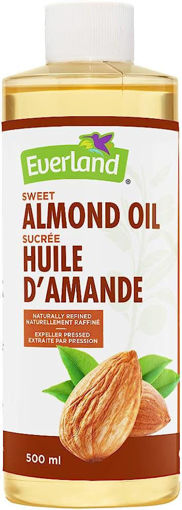 Picture of ALMOND OIL SWEET (BLACK PLASTIC BOTTLE) 500 ML